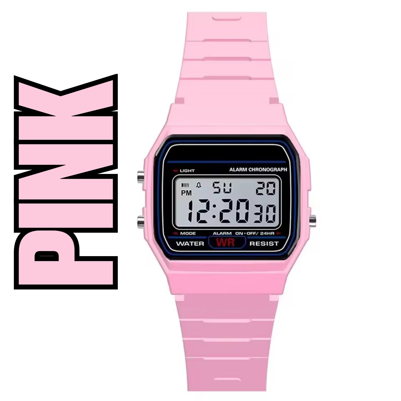 F 91W Classic Digital Resin Strap Watch Stopwatch Chronograph Sport Unisex Men