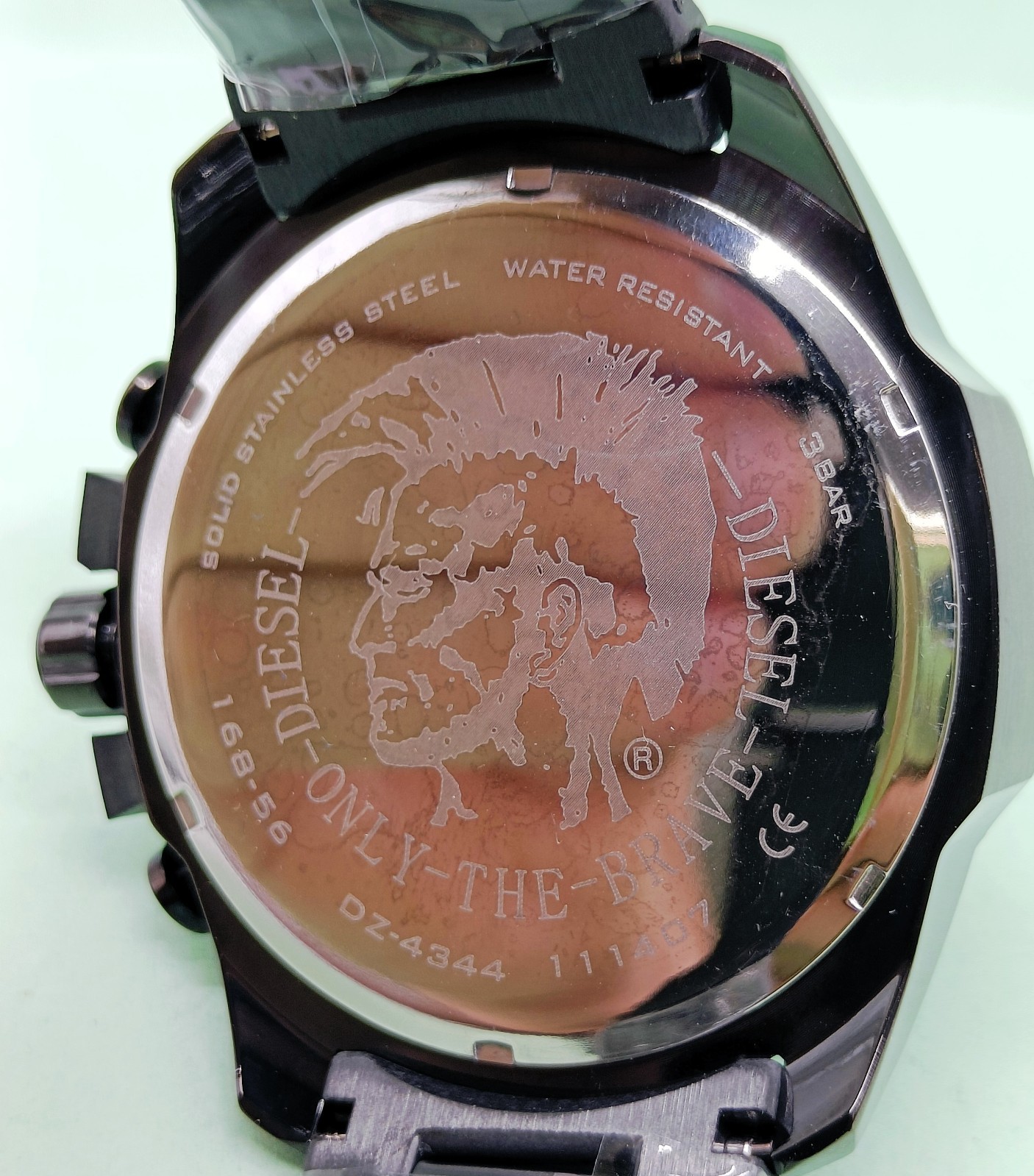Amazing Diesel 10 Bar “ONLY THE BRAVE” Chronograph Quartz Men’s Wrist Watch