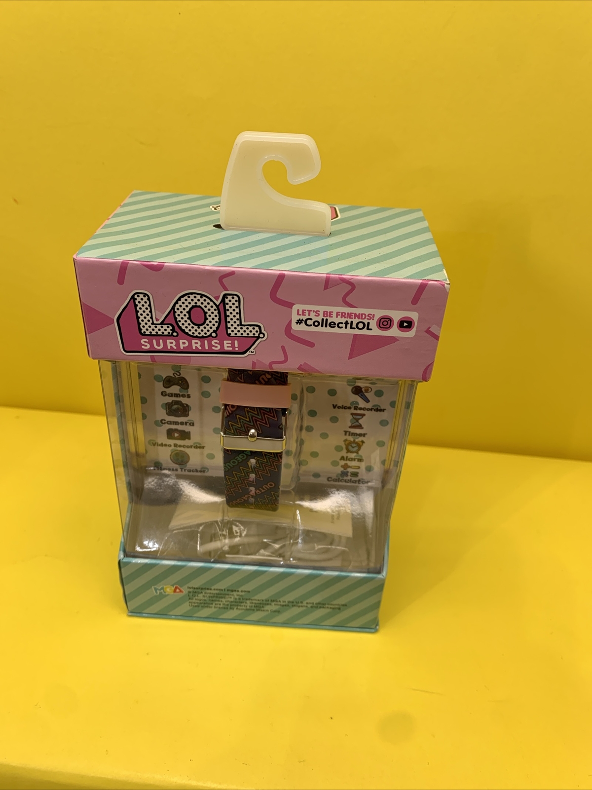 LOL Surprise OMG Blue Pink Interactive Kids Watch Games Camera Video TouchScreen