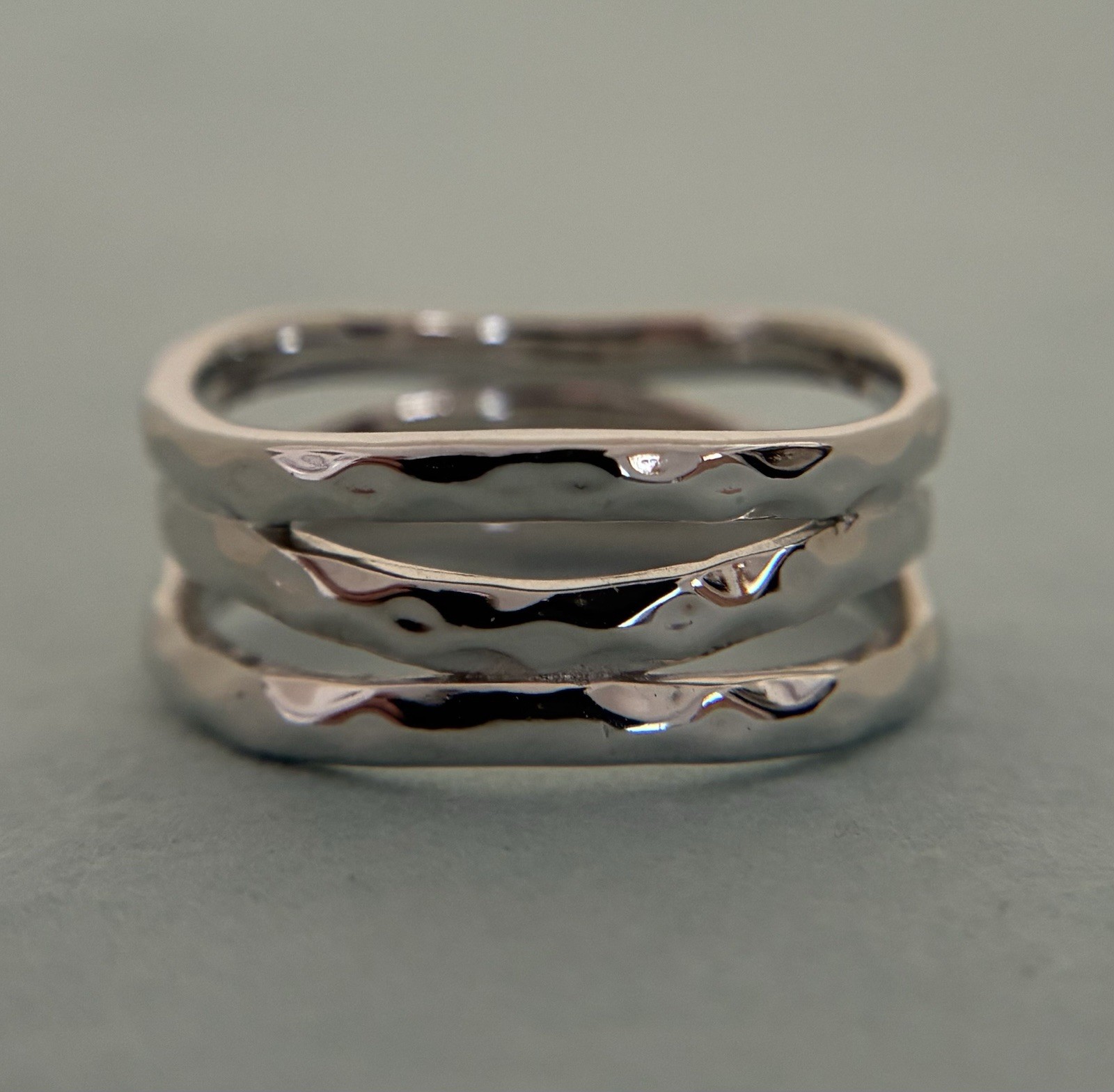 NEW Sundance Catalog Sz 8 Sterling Silver Banded Ring