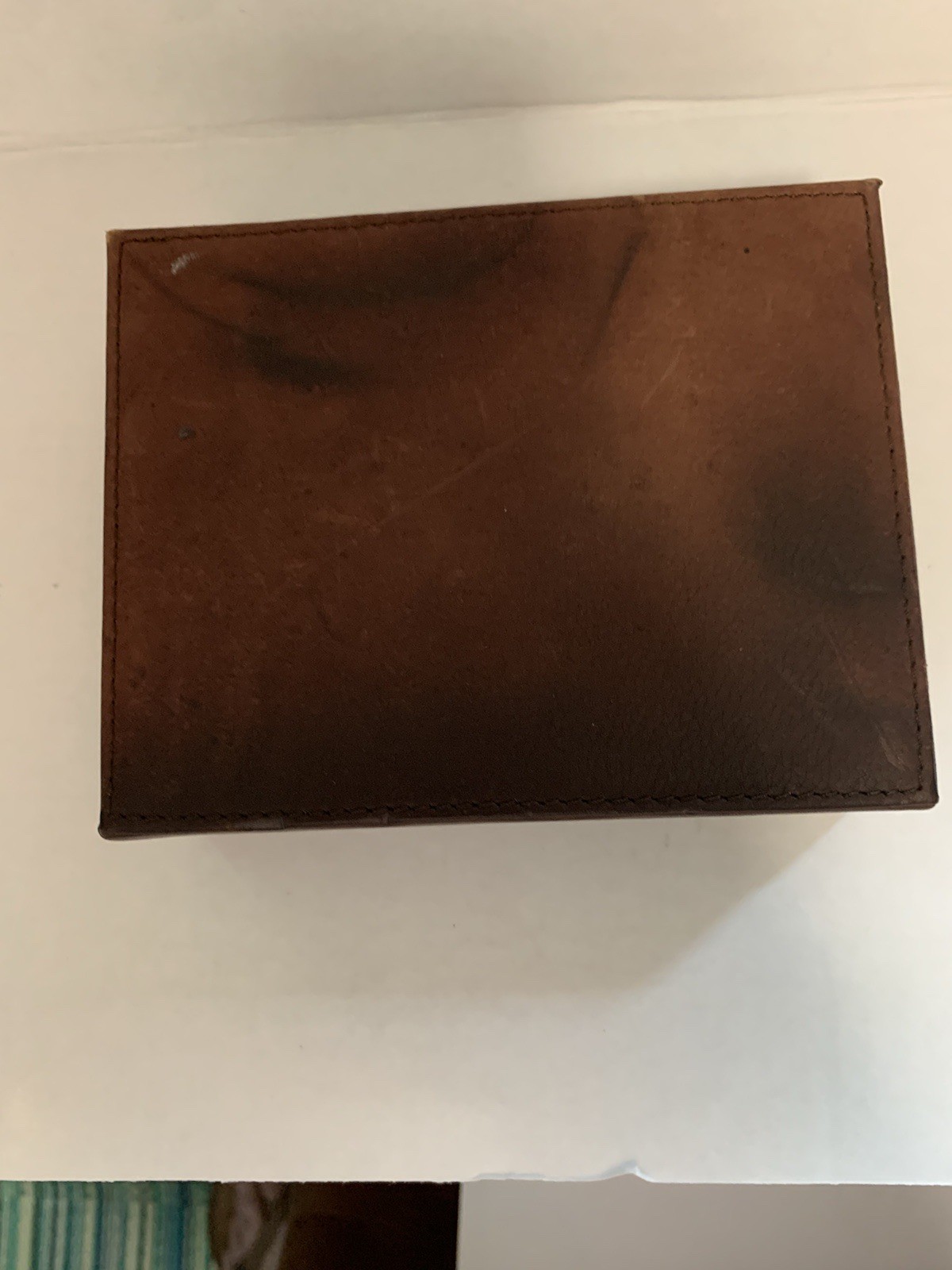 Fossil Genuine Leather Watch Storage Case 5.5in X 4.25in X 1.75in Case Only