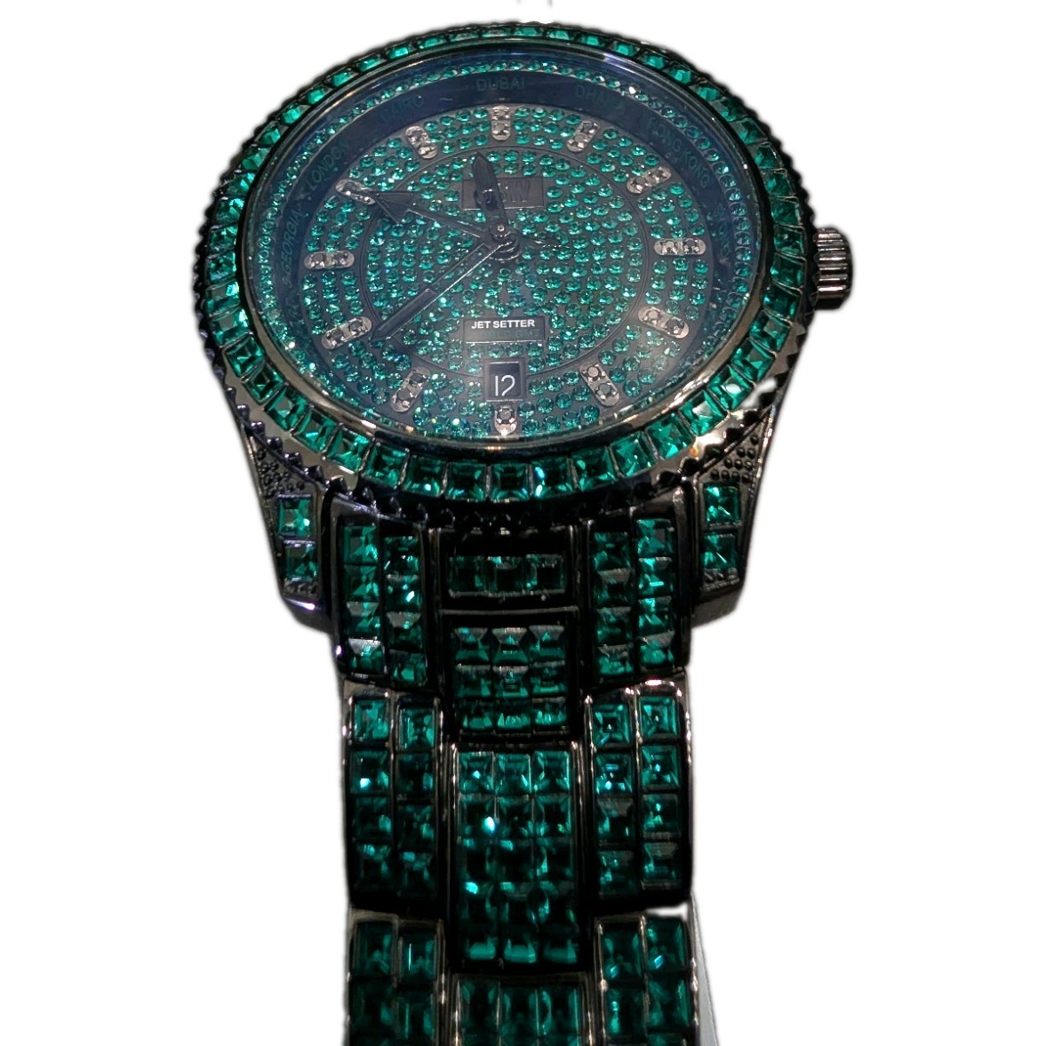 JBW Reserve Limited Edition JET SETTER GMT (Emerald Green)