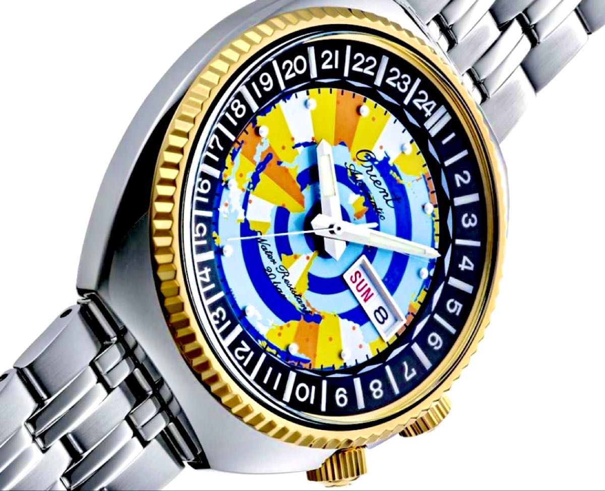 [B1P] ORIENT World Map RN AA0E08Y 70th Anniversary Limited Watch [w4s]