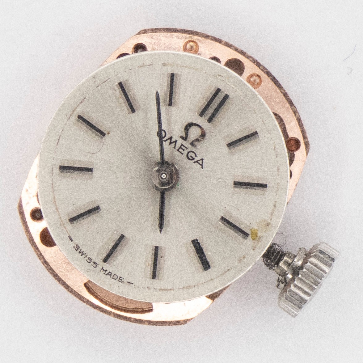 Vintage Omega Caliber 484 17-Jewel Wristwatch Movement, Runs