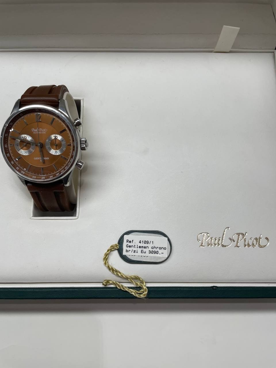 Paul Picot Gentleman 42 Chronograph 4109/1 Brown
