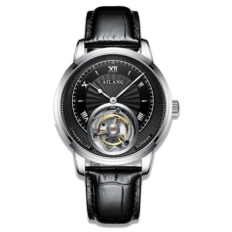 AILANG Watch Tourbillon Manual Winding Mechanical Wristwatches Men’s Watch