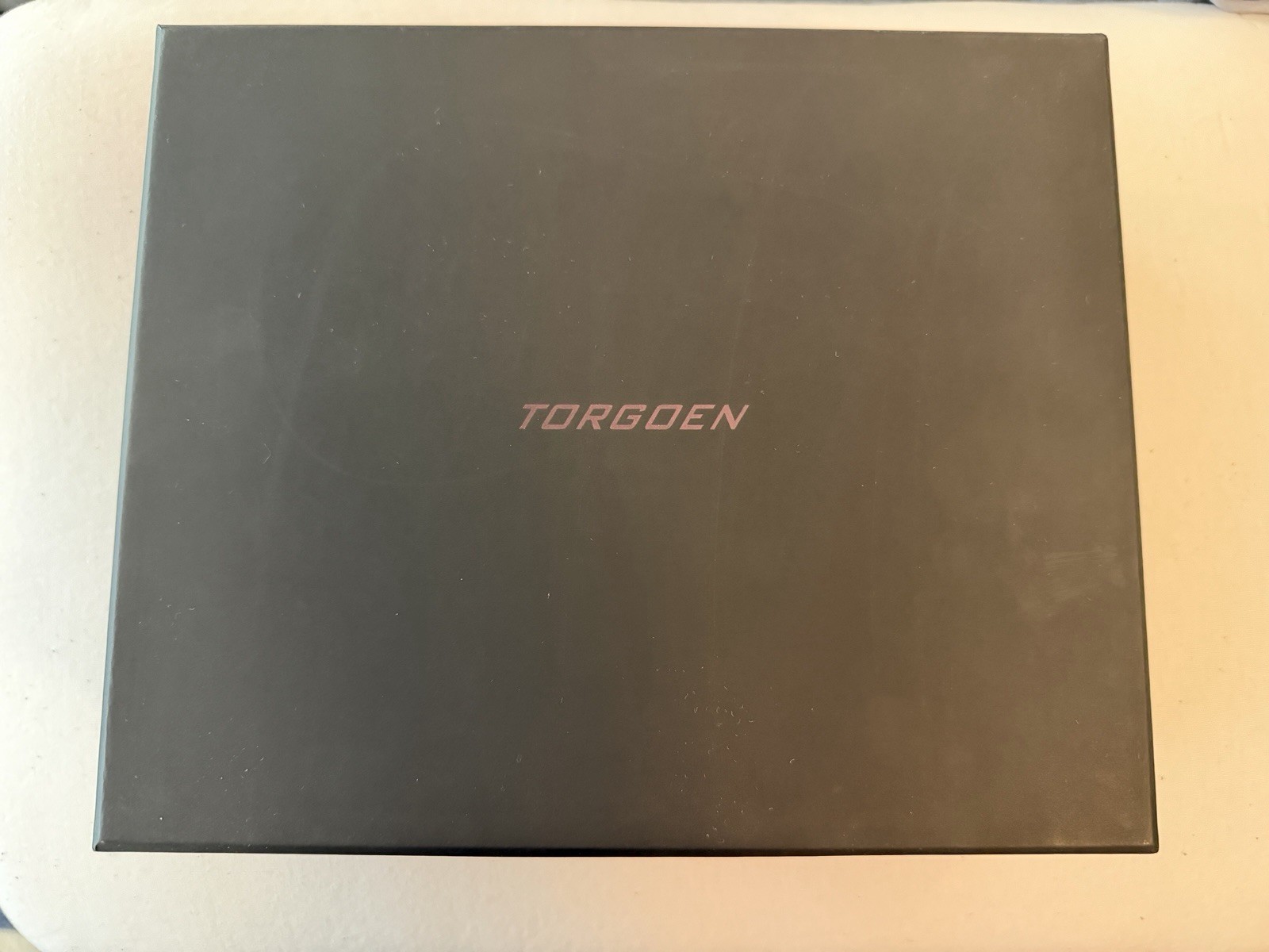 Torgoen T44 Men’s Chronograph Date Quartz Blue Dial 44mm 100m Box Extra Strap