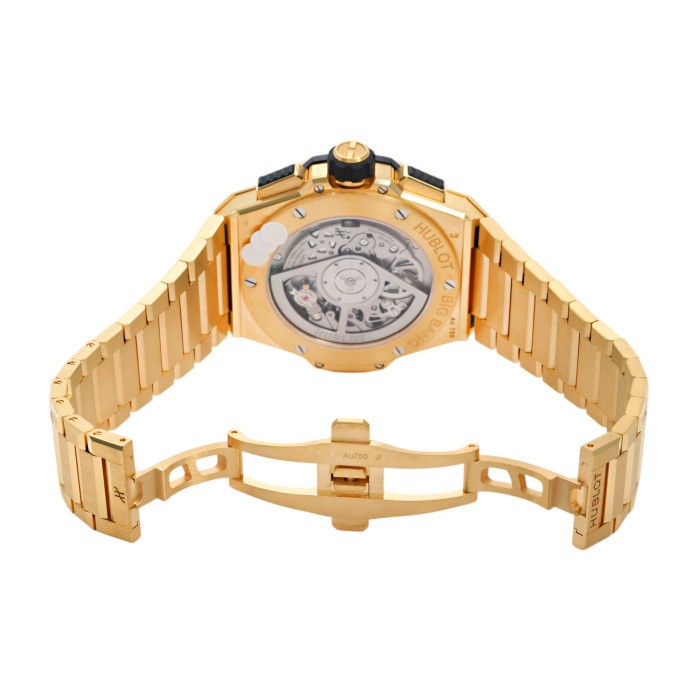 Hublot Big Bang 451.VX.1130.VX Yellow Gold 42.0mm Gray Dial Automatic #YKW099