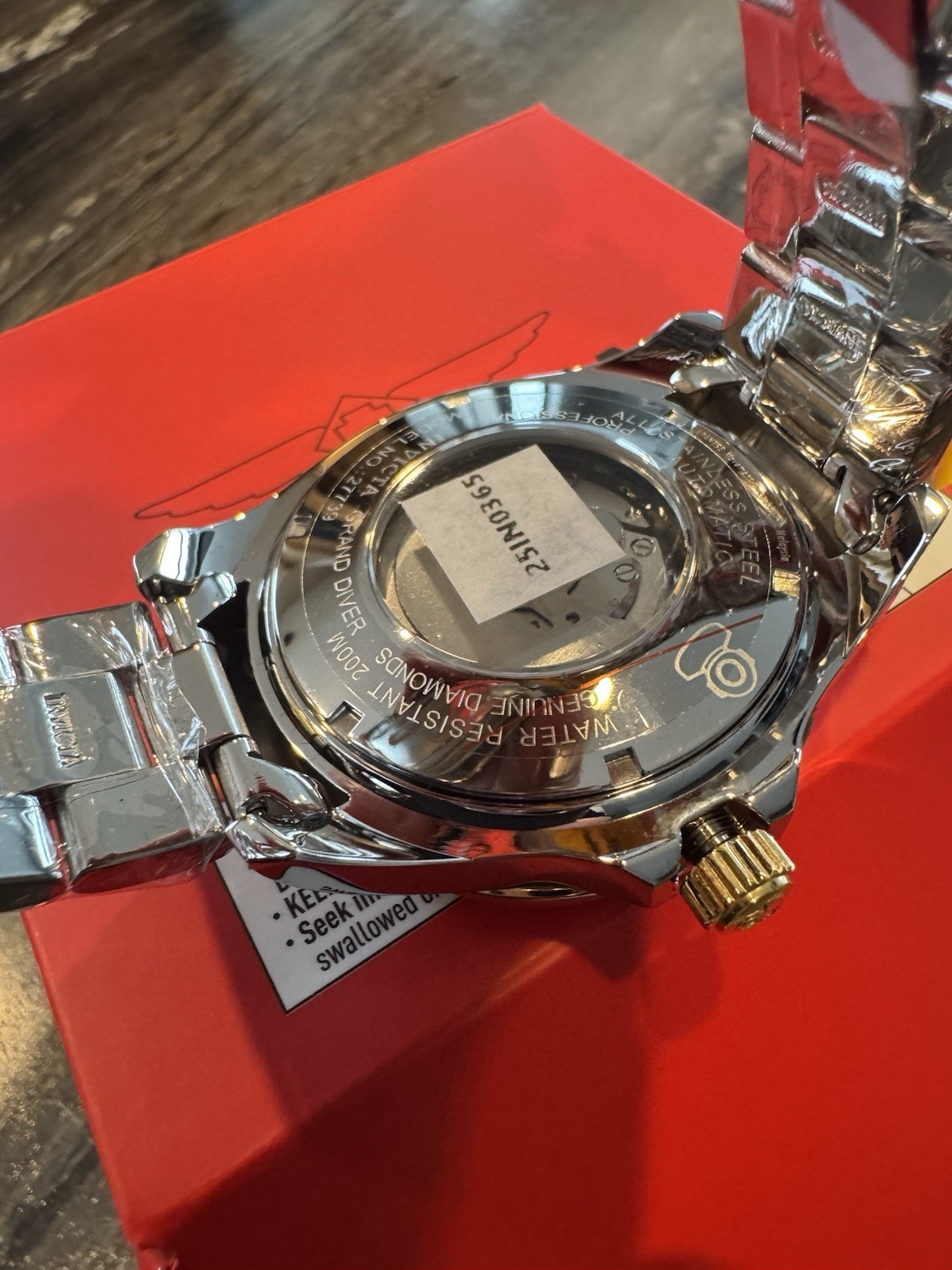 Invicta Grand Diver 2.05 Carat Diamond Automatic Men’s Watch – 47mm (27739) New!