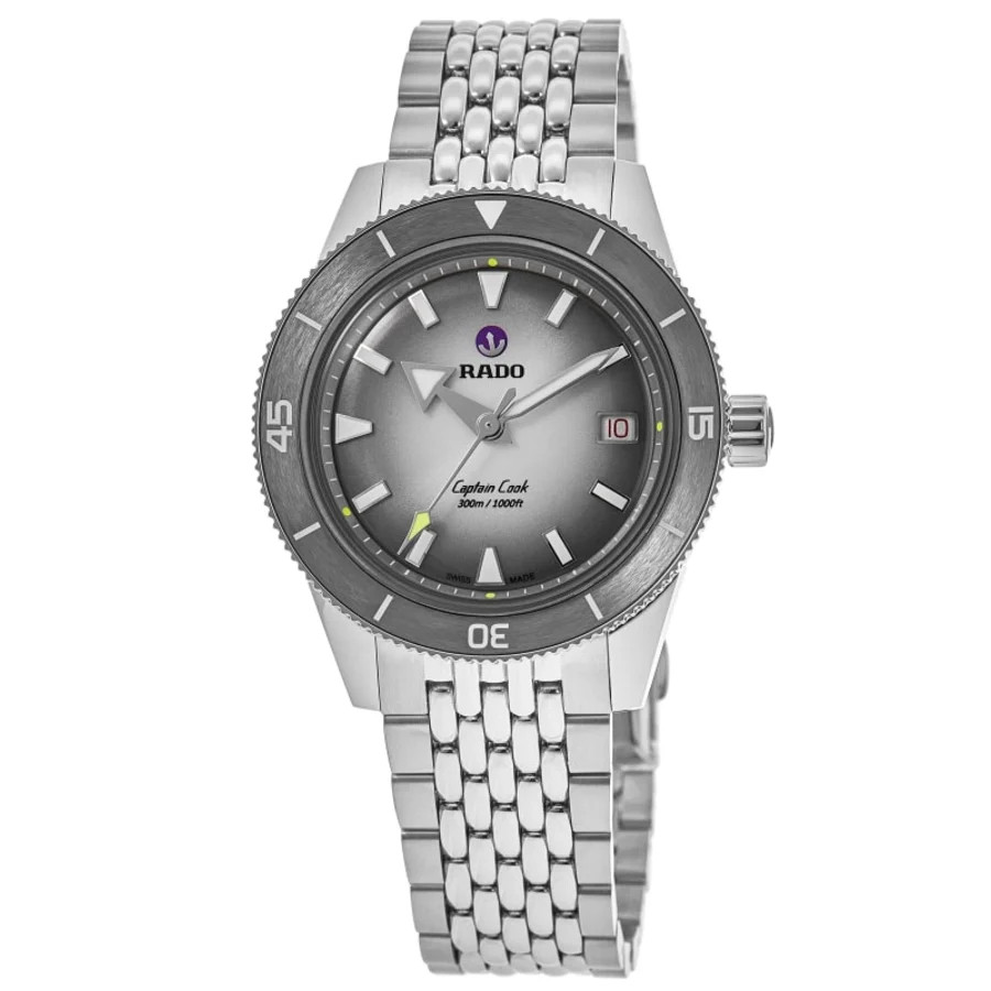 New Rado Captain Cook X Tennis Limited Edition Rhodium Men’s Watch R32222108