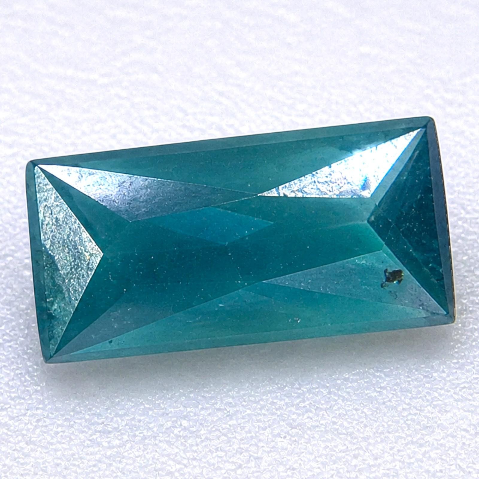 0.11 ct GRANDIDIERITE – MADAGASCAR Natural Rare Untreated Faceted Collector Gem