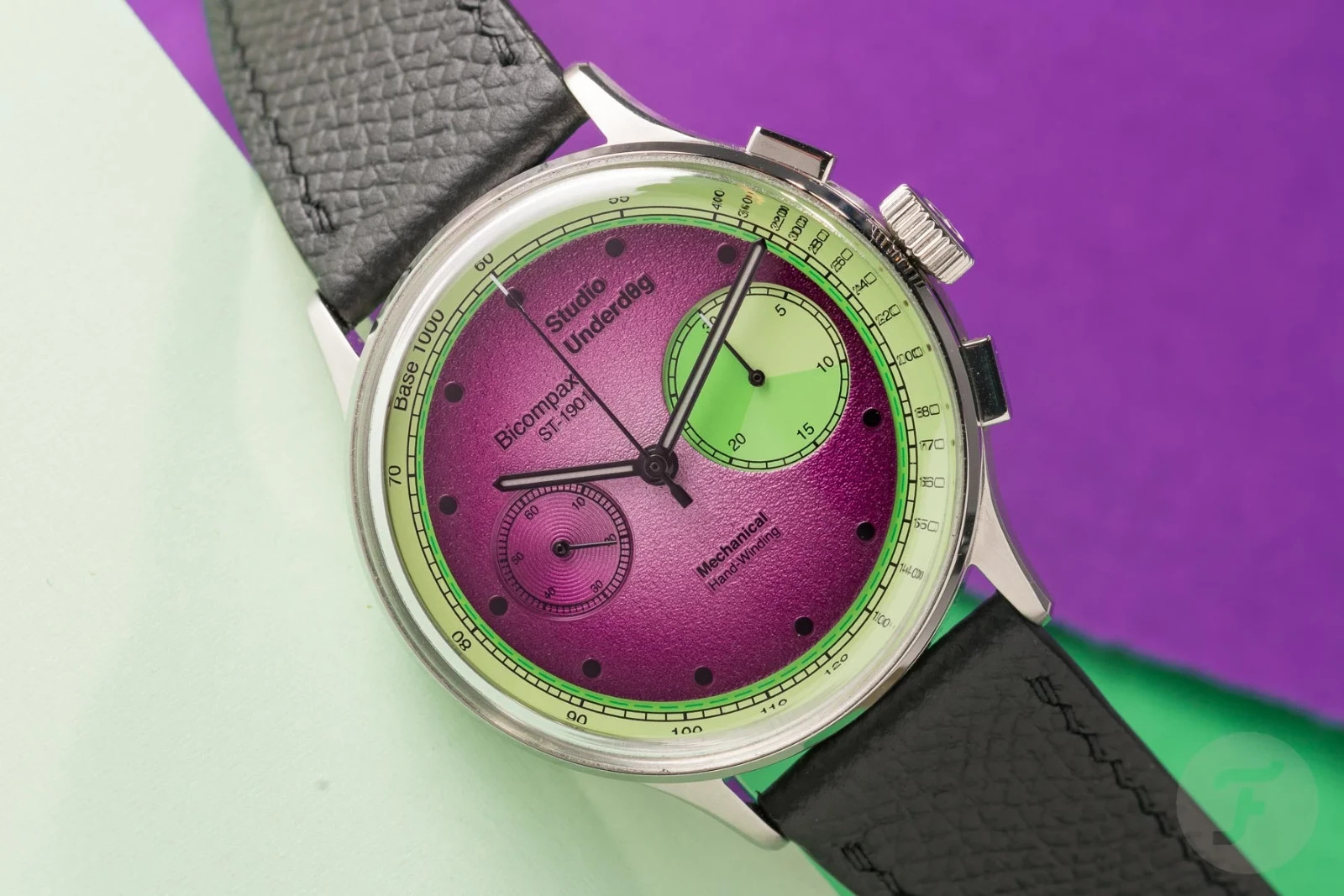 Studio Underdog x Fratello Aubergine / Eggplant Watch (#1 of 50) EXTREMELY RARE!