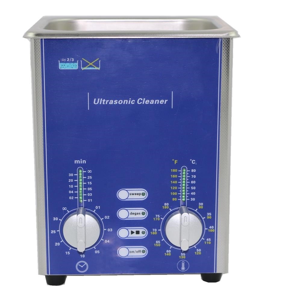 1.3L Useful Ultrasonic Cleaner Degas Sweep Cleaning Parts Jewelry Glasses PCB