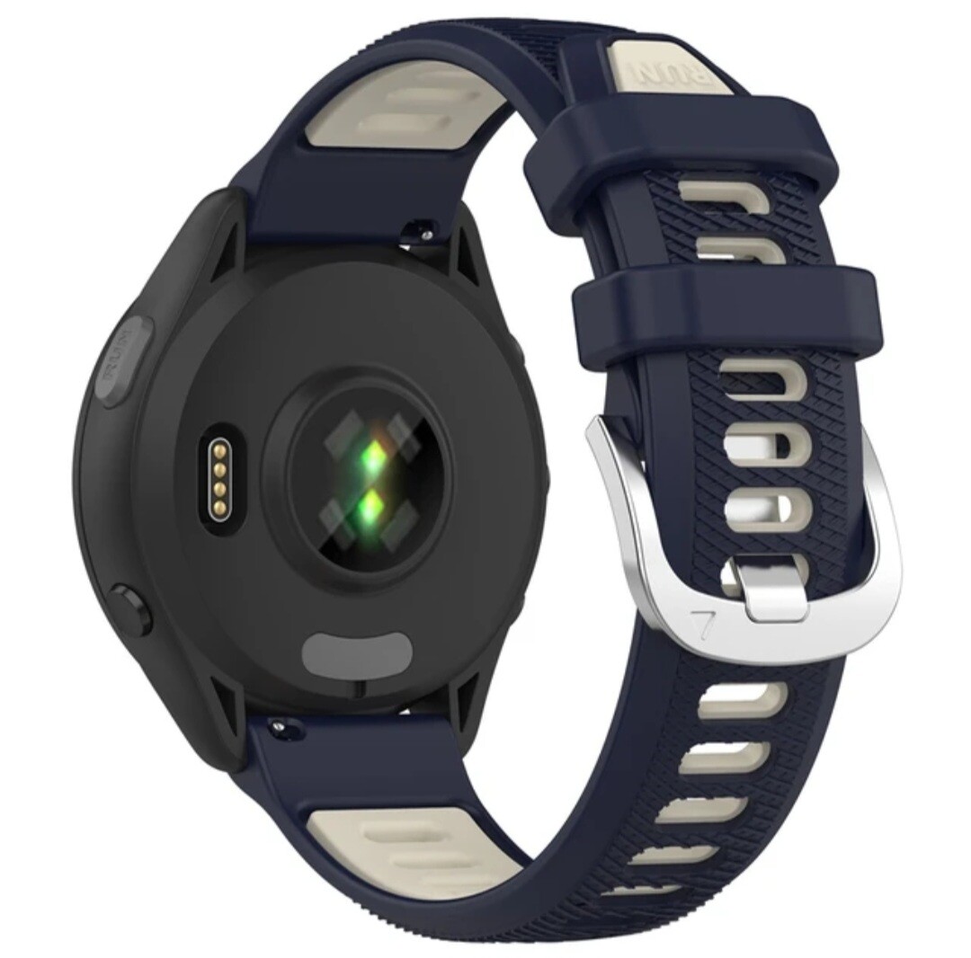 Silicone Sport Band 18mm for Garmin Vivoactive 4s, Venu 3s, 2s, Vivomove 3s