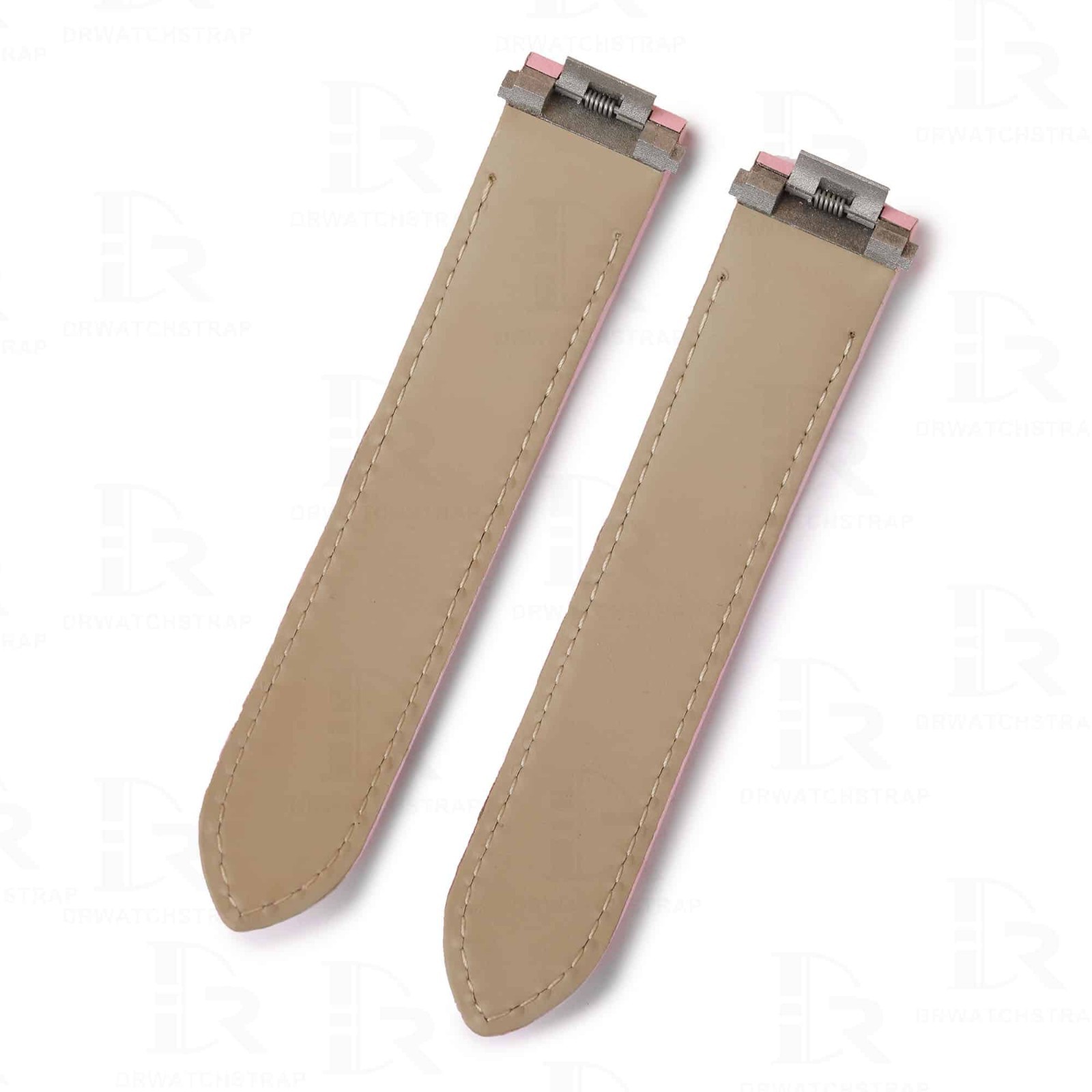 Custom quickswitch calfskin leather strap for Cartier Roadster 15.5mm 19mm 20mm