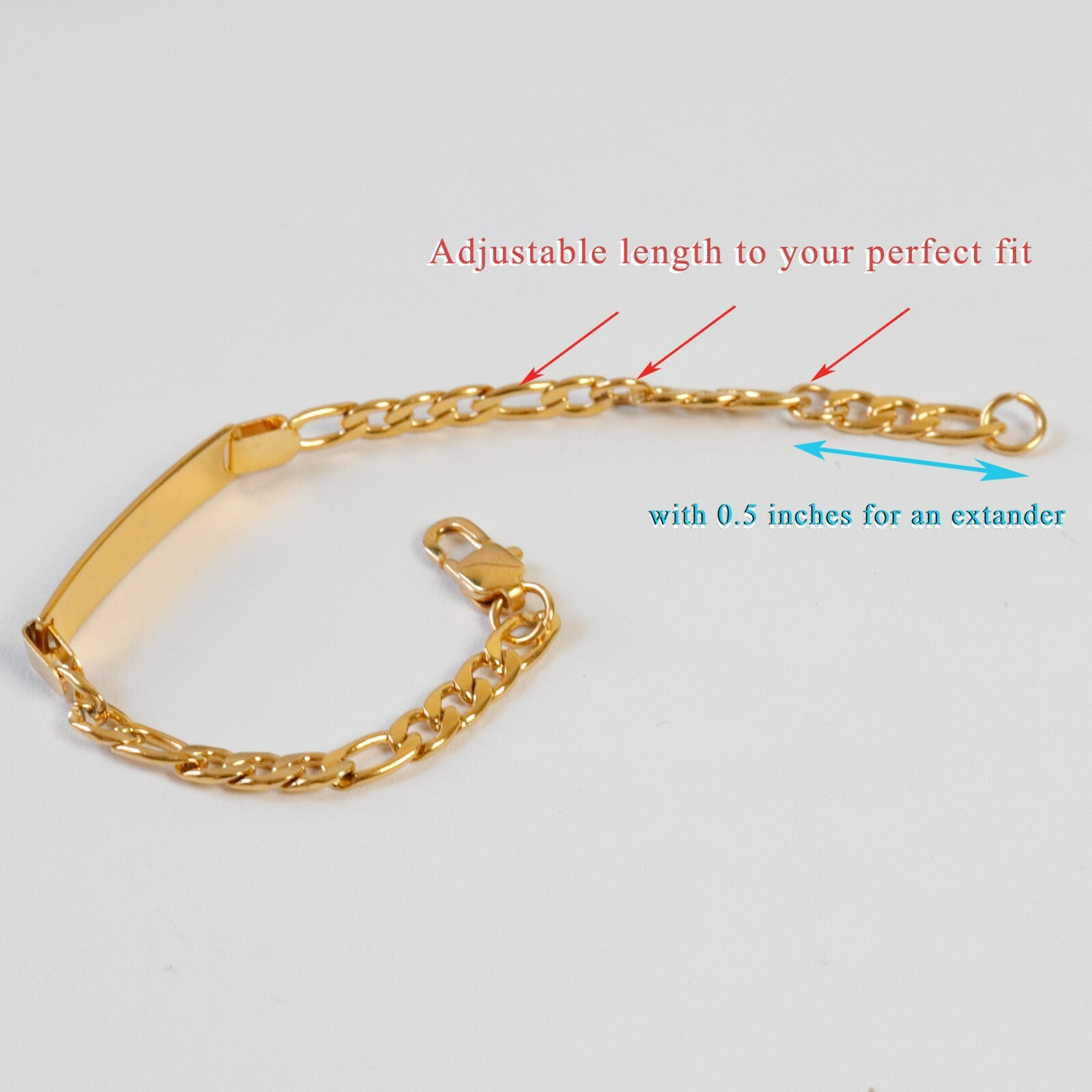 Baby bracelet 14k personalized baby girl bracelet Name plate Bracelet