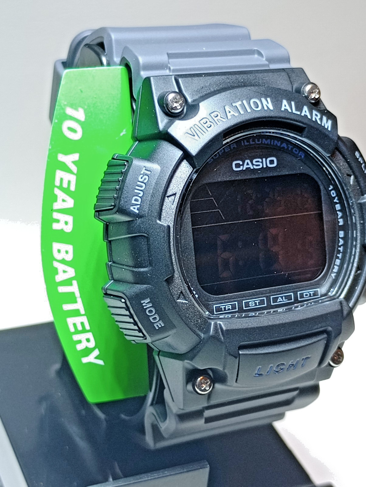 Casio 3446, or Casio 344 W-736H, CAS109 Vibration 10 Yr Battery NEW!