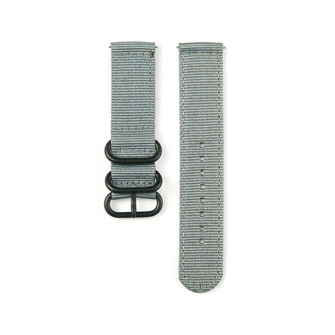 18mm 20mm 22mm Durable Military Woven Nylon Wrist Watch Band Quick Release Strap