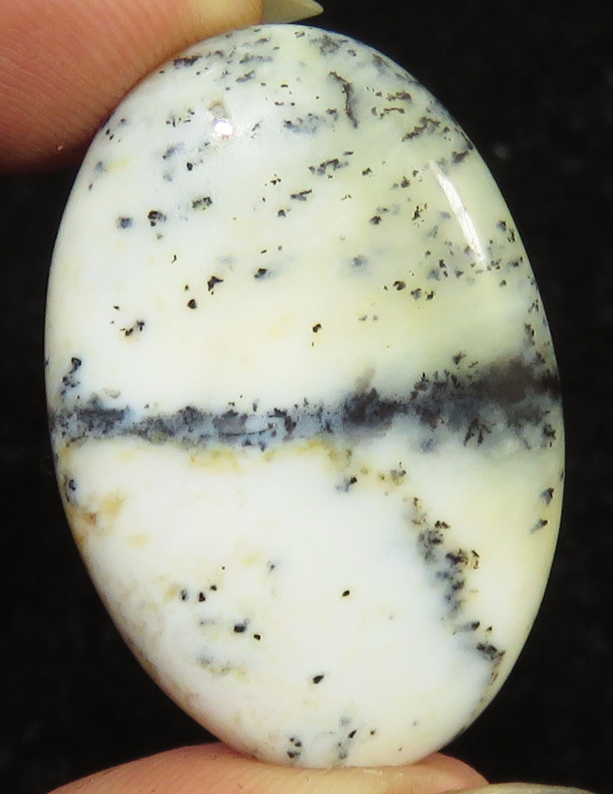21.25 Ct Natural Dendrite Ethiopian Opal Excellent Oval Shape Gemstone eBay