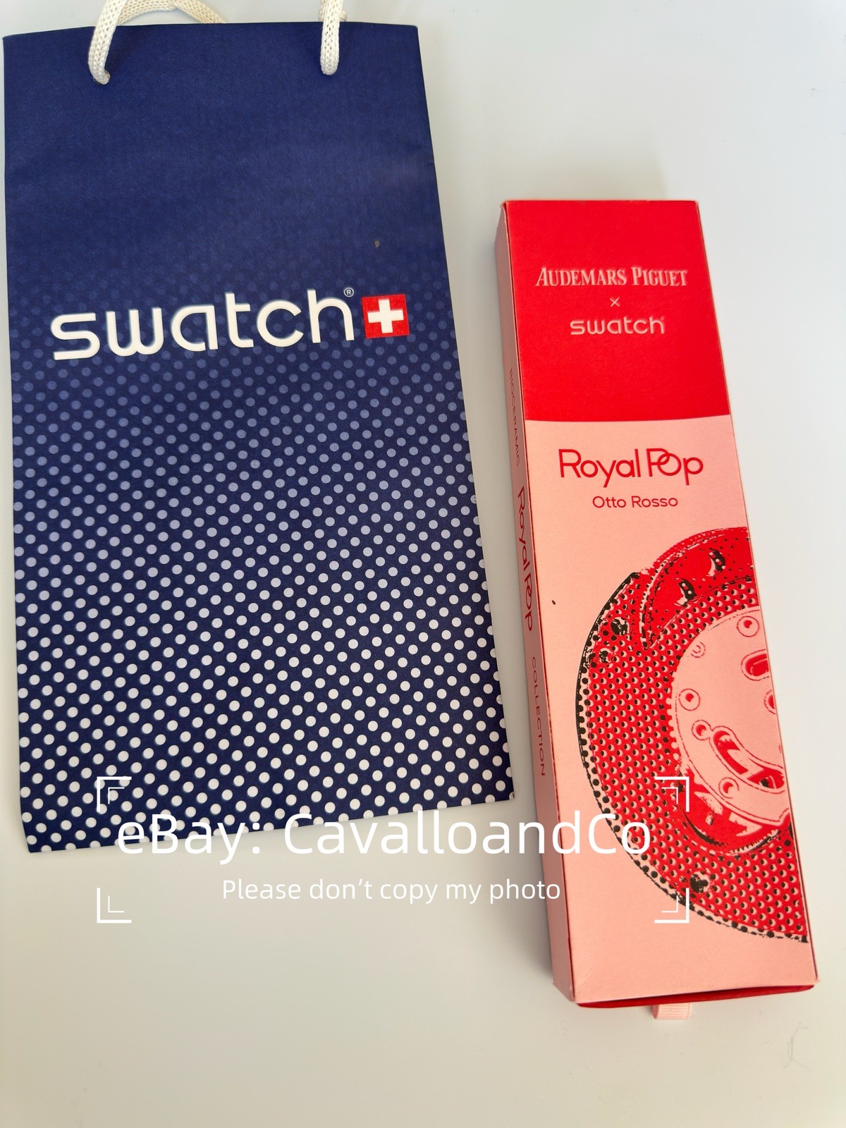 Royal Pop OTTO ROSSO Display Sample Quartz Watch Bioceramic UK Stock