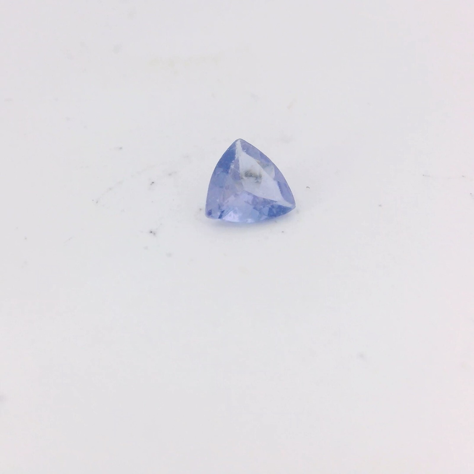 0.57ct Loose Trillion Cut Tanzanite 5 x 5mm Blueish Violet Intense