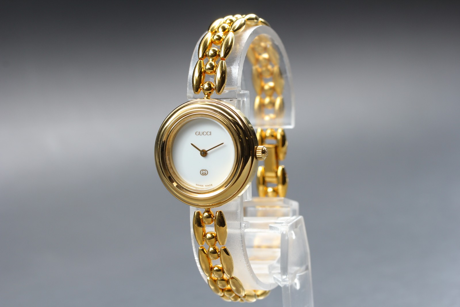 [Near MINT w/ Box] GUCCI 11/12.2 Change Bezel 6 Color Women’s Quartz Watch JAPAN