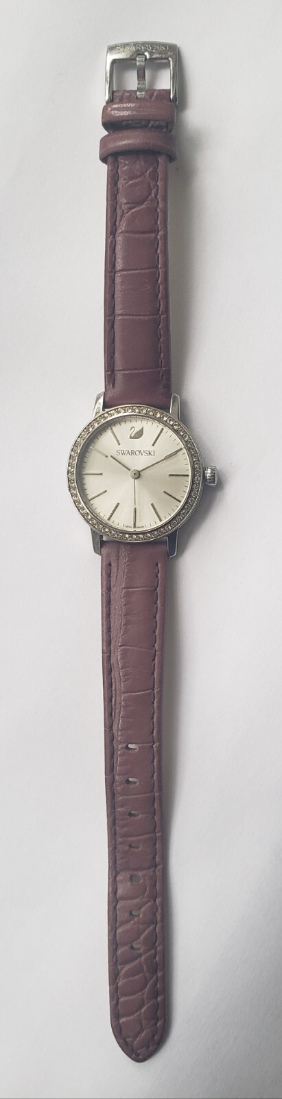 Swarovski Crystal 28mm Stainless Steel Watch Crystals Bezel 5295323 Works!