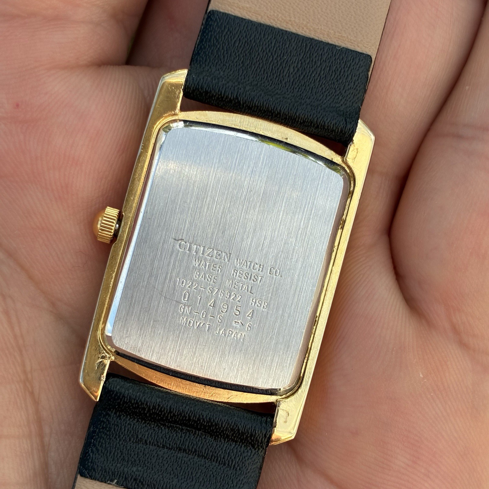 STUNNING Citizen Men’s Tank Watch Read Description