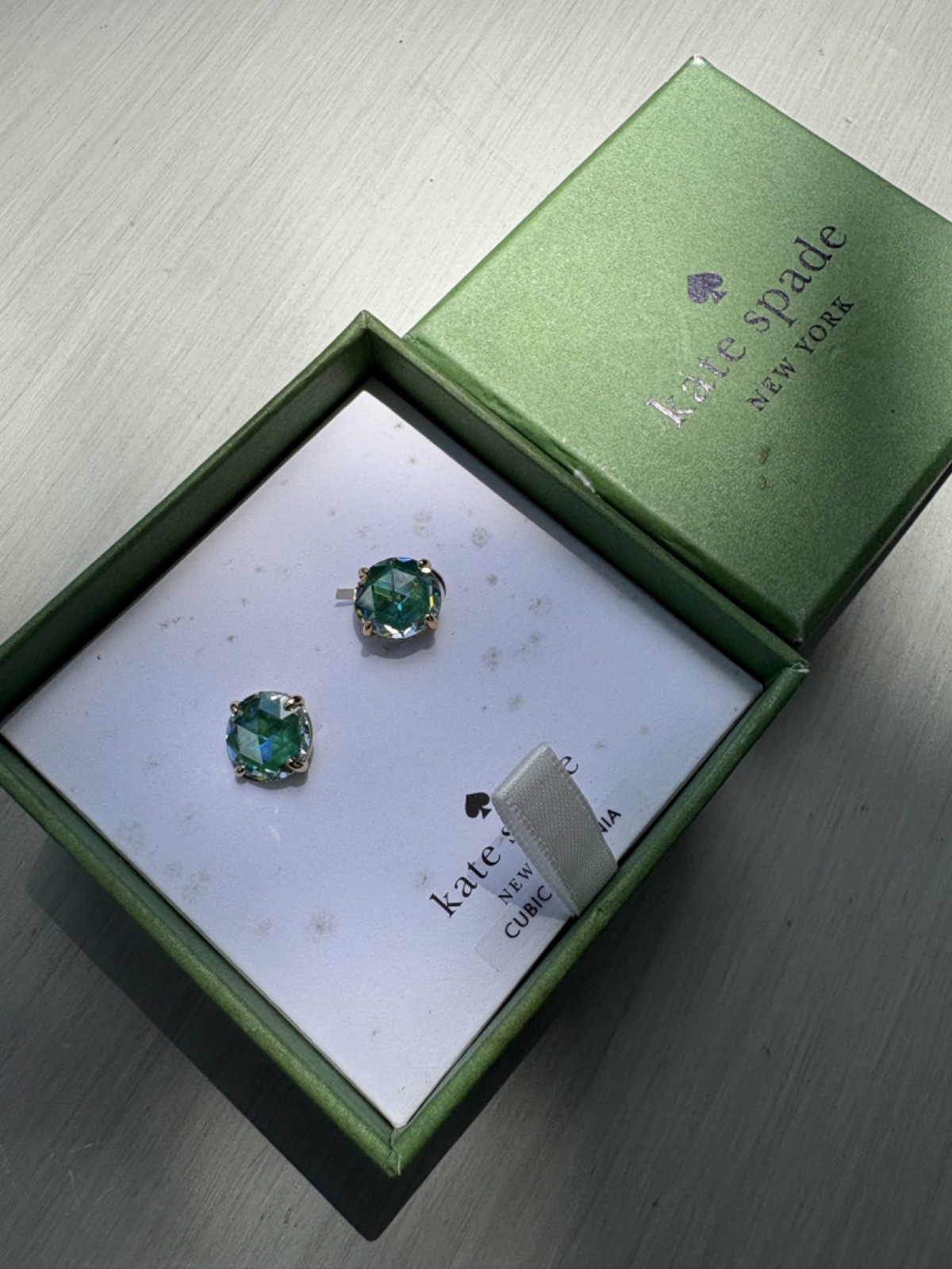 Kate Spade New York “That Sparkle” Round Stud Earrings,