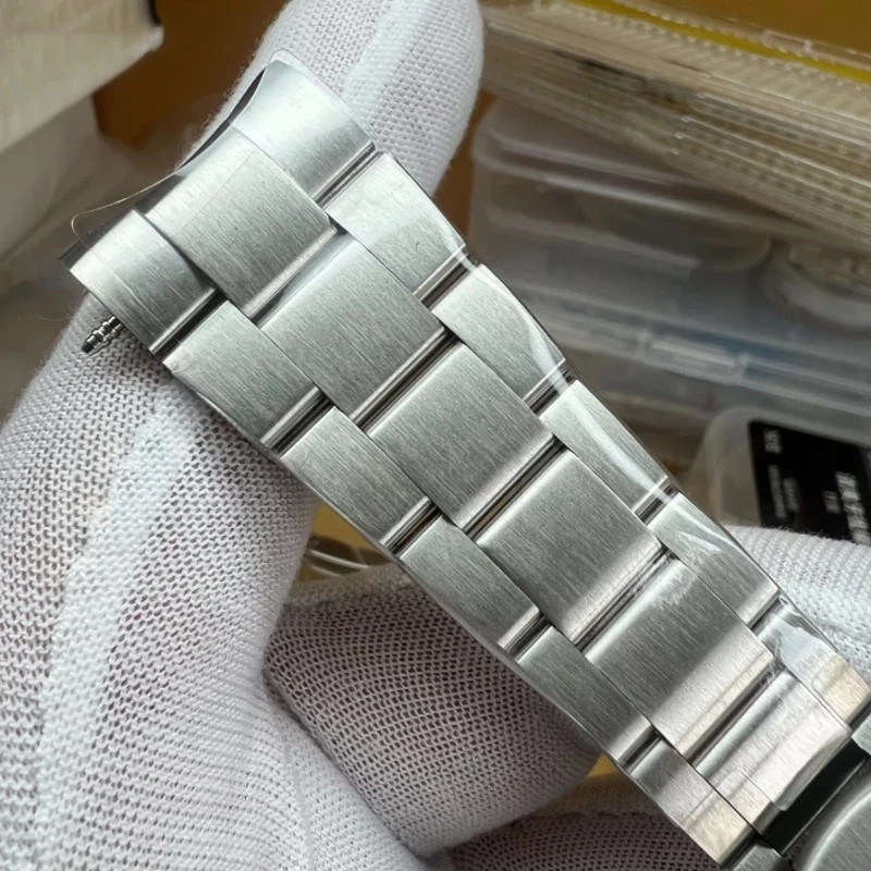 904L SS Bracelet Watch Band Strap Fits Rolex Oyster Perpetual 41 m124300