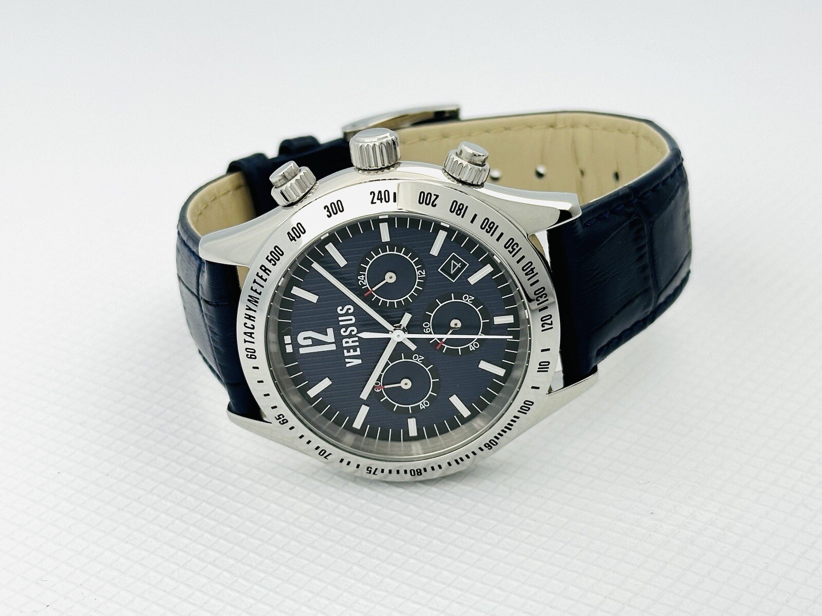 Versus by Versace SGC020012 Cosmopolitan Chronograph Men’s Blue Strap Watch