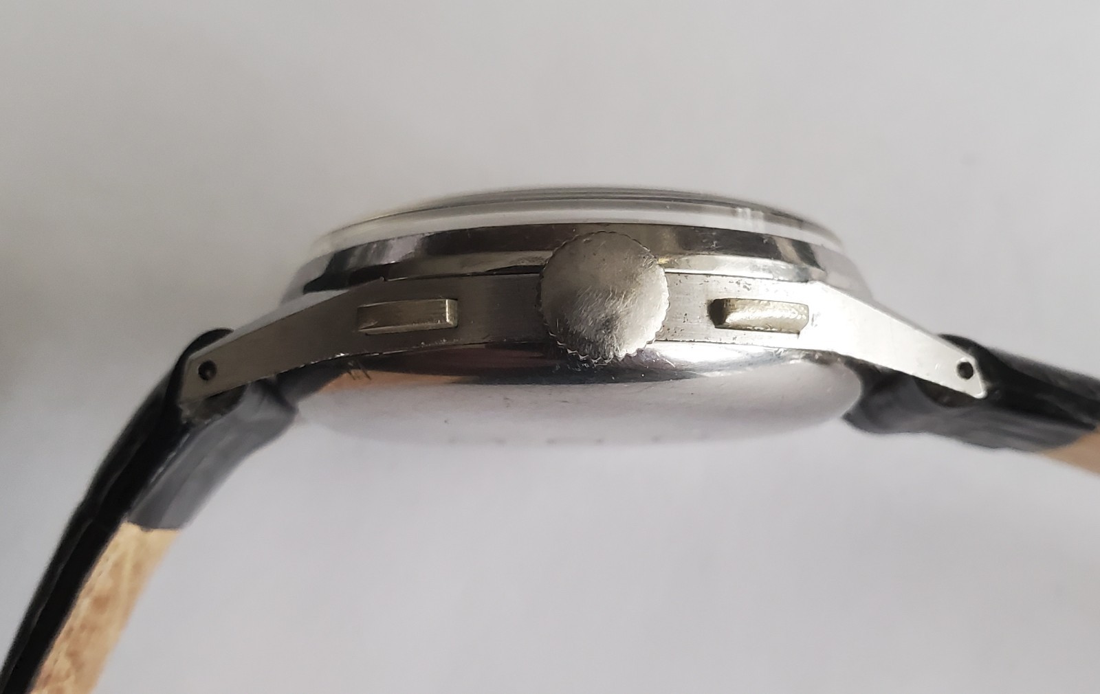 Vintage SS Wittnauer Triple Date Calendar Valjoux 72C Chronograph Man’s Watch