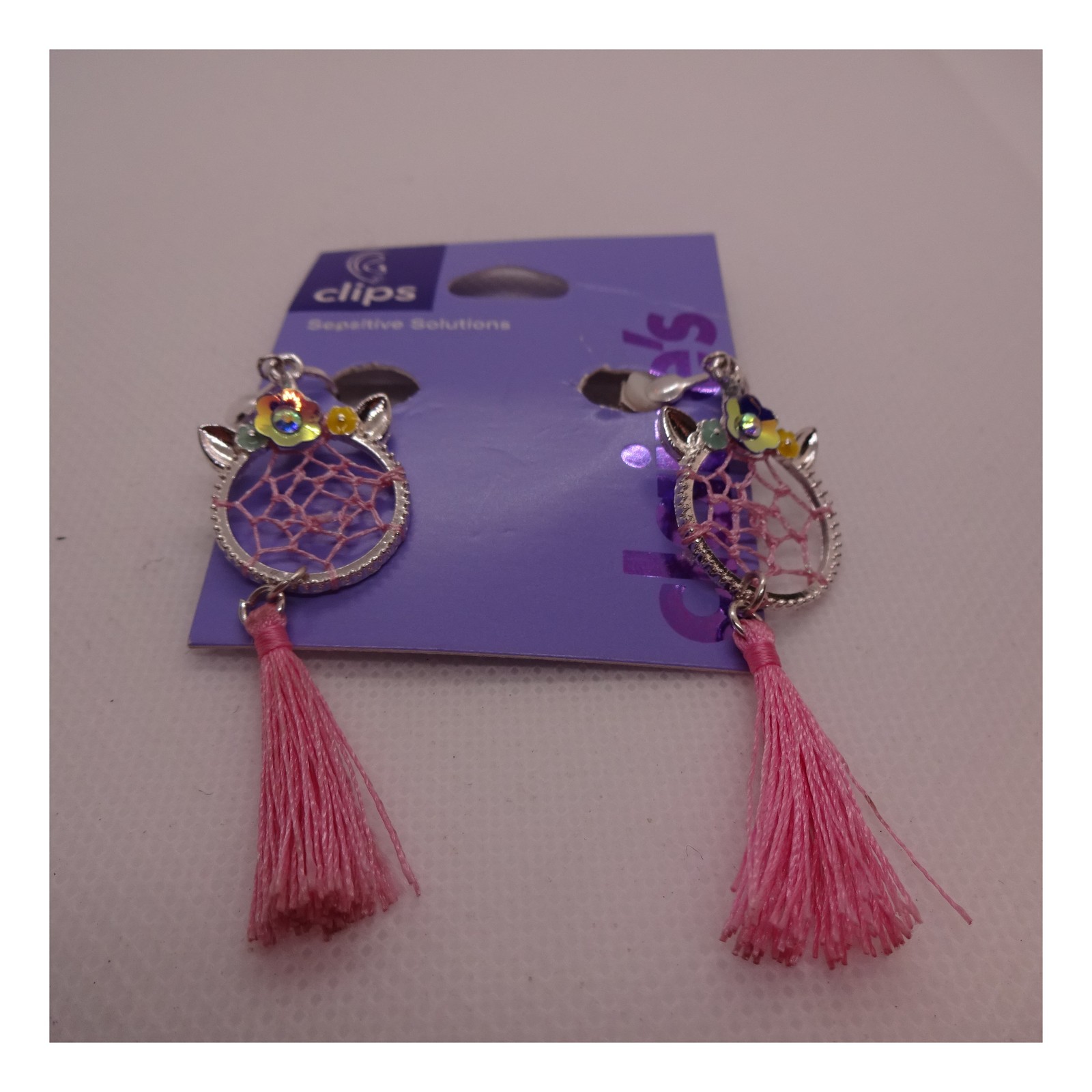 Claire’s 8 SETS Earrings LOT Sensitive Solutions Studs Dangle Hoops Clips NWT