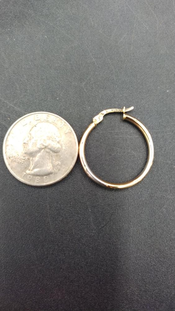 Gold Earrings 10K Yellow Gold 0.5g (ASA067590)