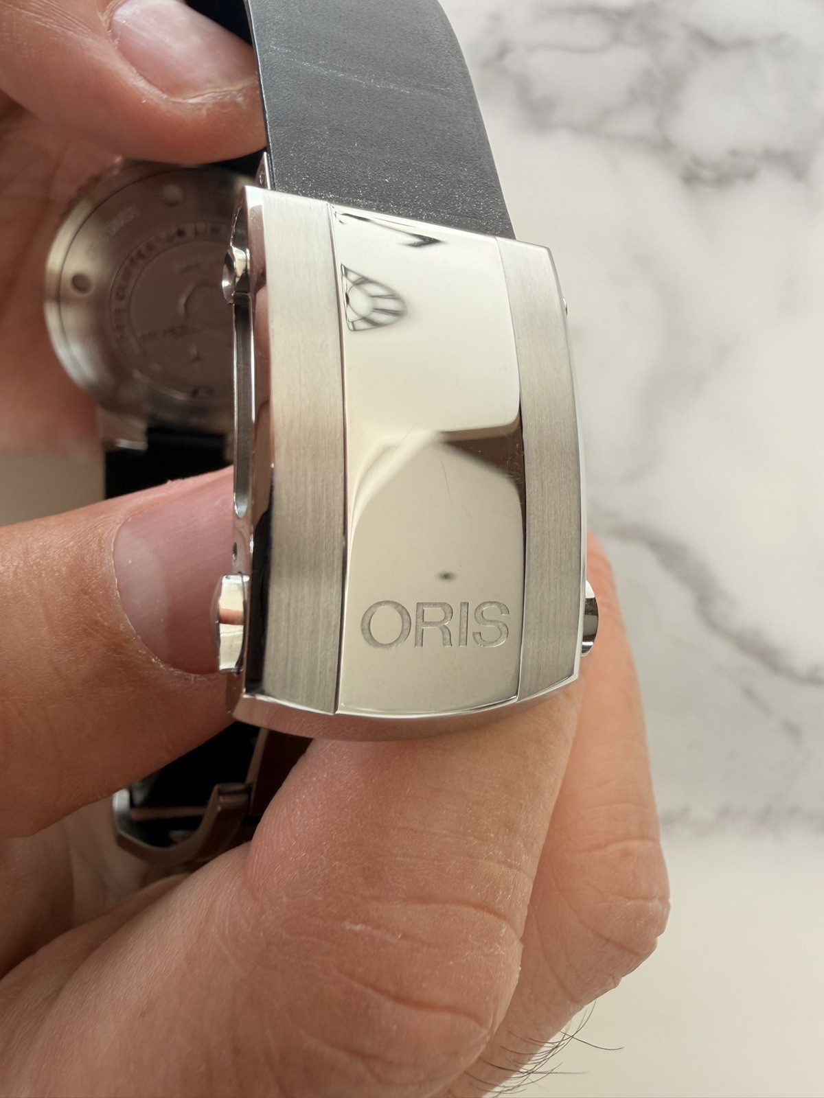 Oris Aquis Watch Special Edition Clipperton Model. Excellent Condition