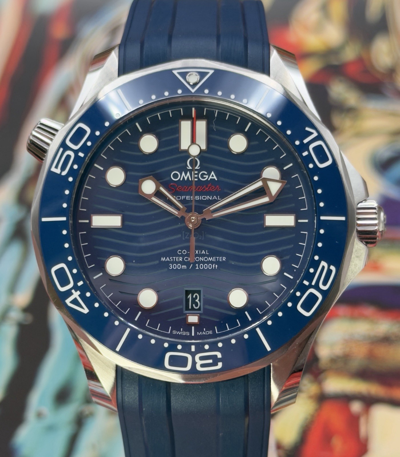 NEW Omega Seamaster 300M Ceramic 42mm Watch 210.32.42.20.03.001 4,900 Direct