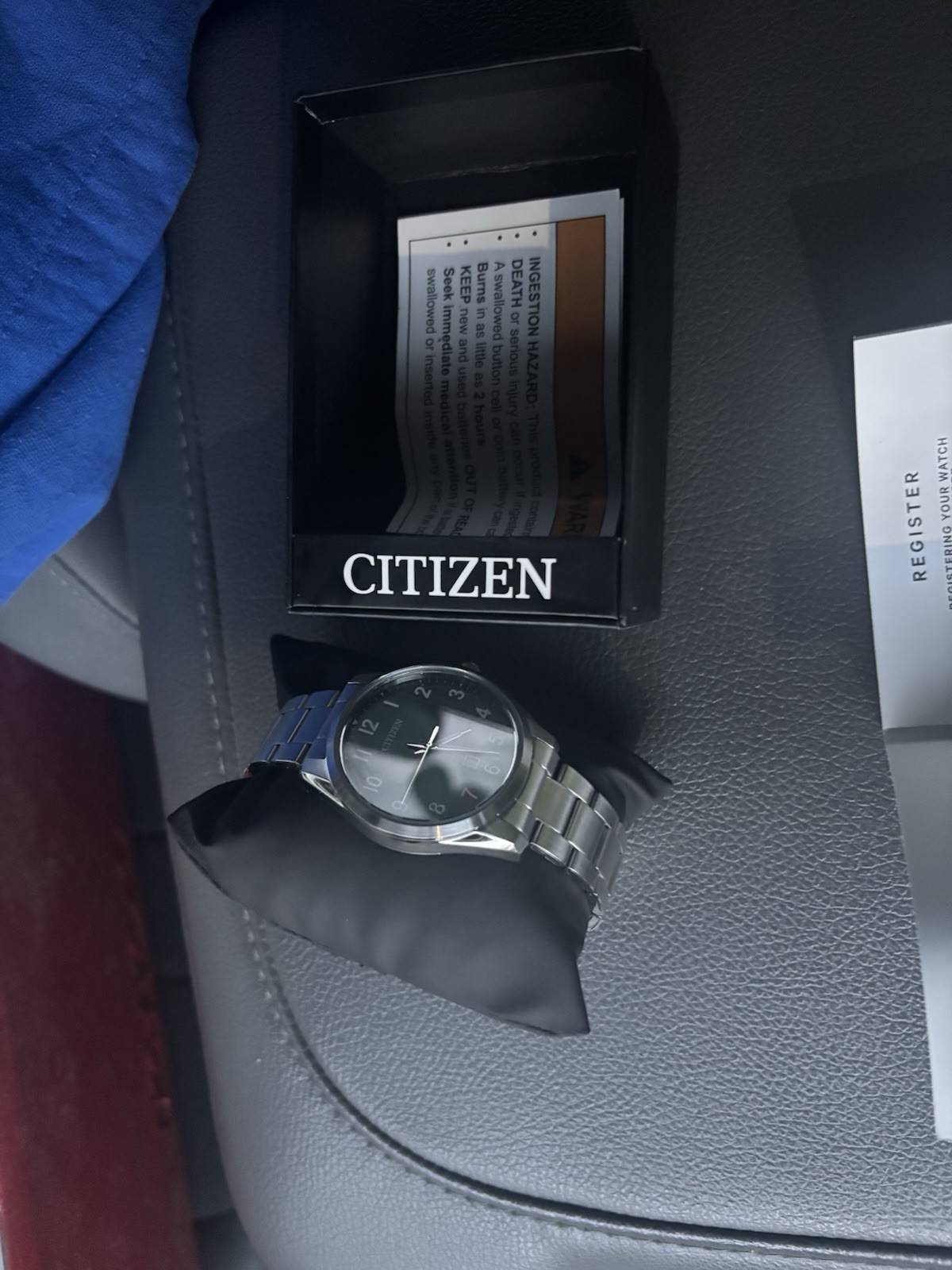Brand New Citizen Watch Warranty Papers Included Men’s