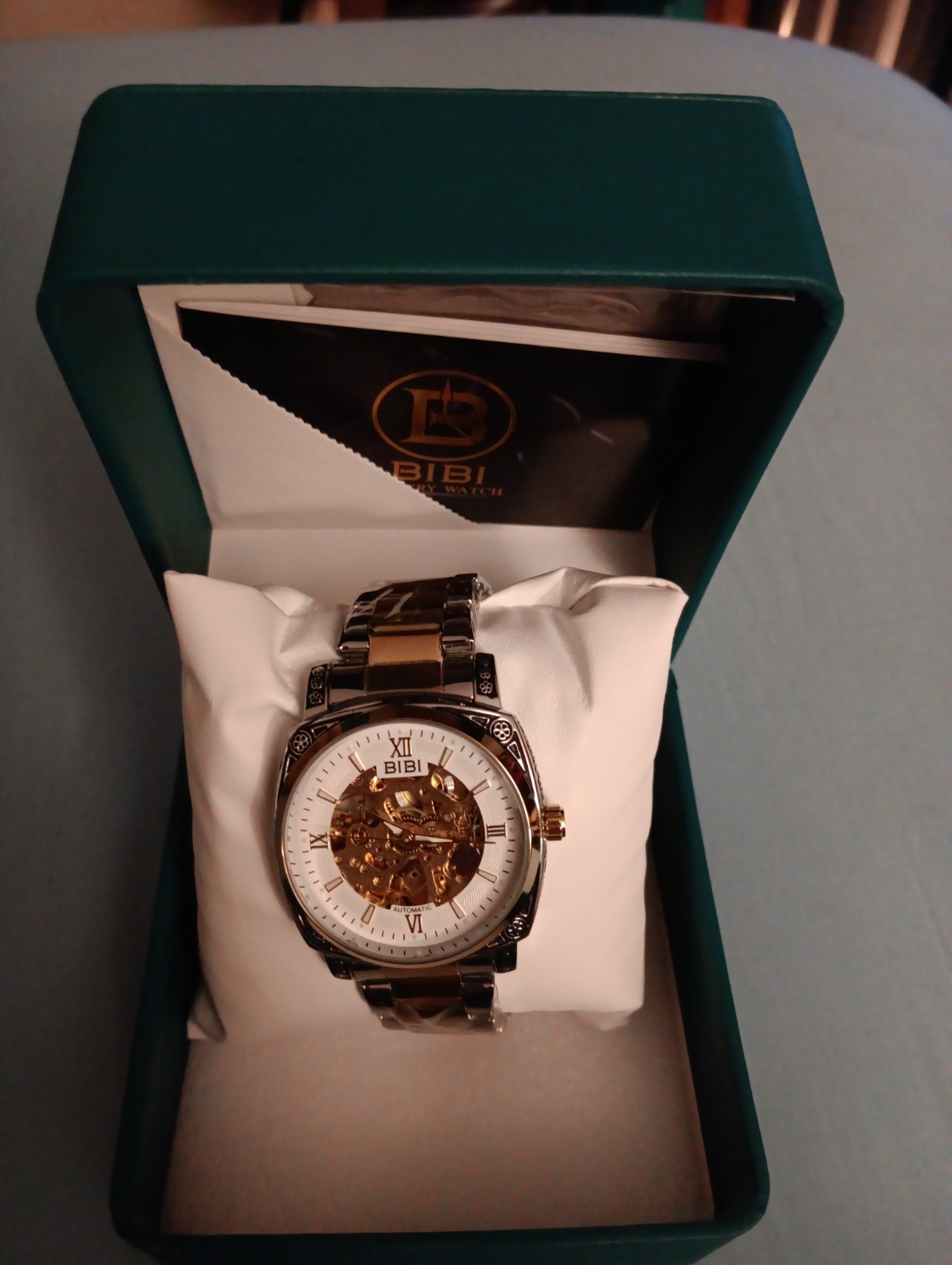 Bibi Luxury Mechanical Watch RICO007010-1-26086 (MSRP $569)