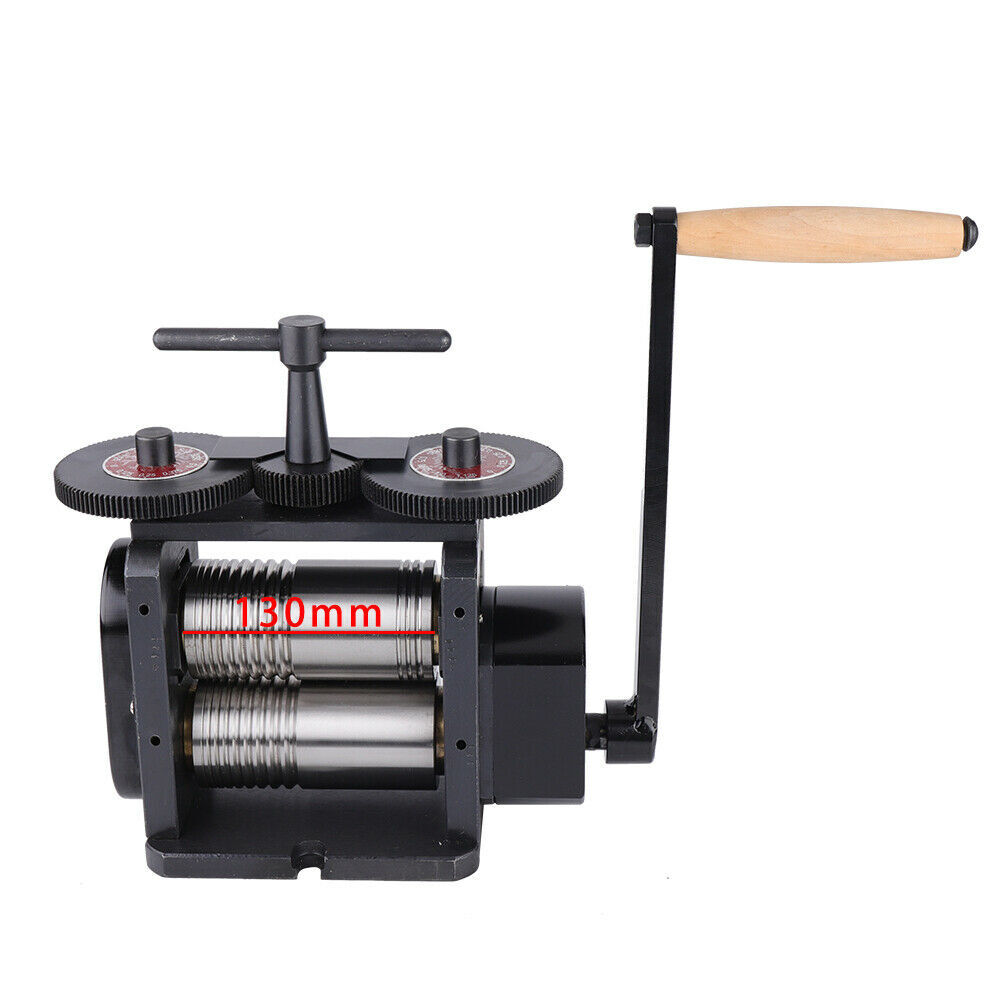 Manual Combination Rolling Mill Machine Jewelry Metal Tools Equipments 110/130mm