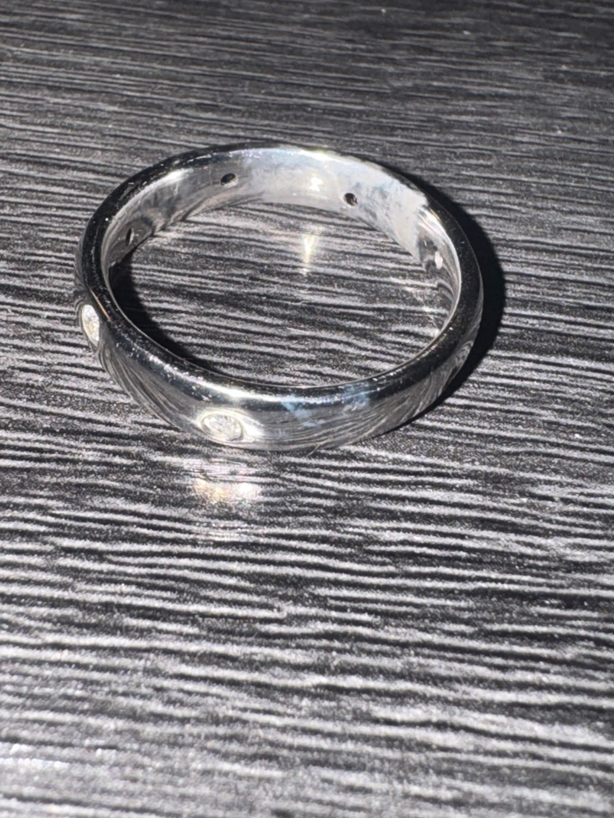 Men’s Platinum Band Filled With Ruby, Sapphire, Emerald, and Diamonds