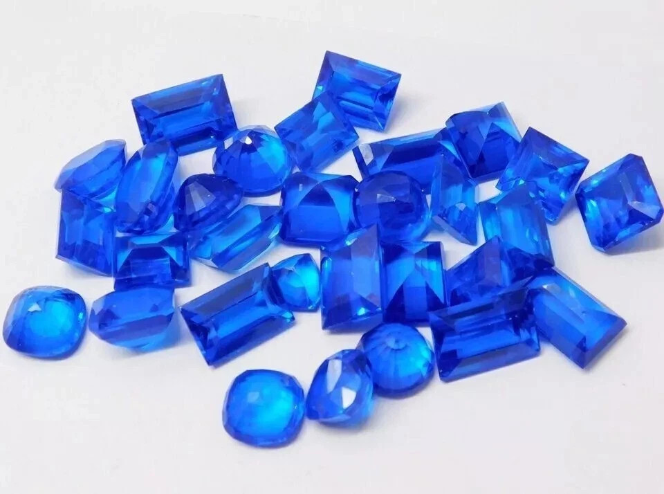 20 Pcs Certified Natural Flawless Tanzania 100 Ct Mix Cut Loose Gemstone