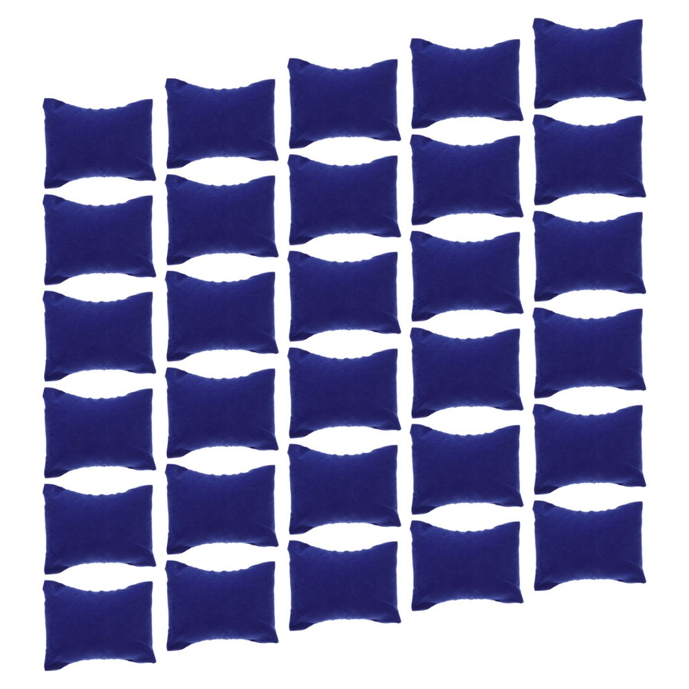 30Pcs Small Blue Watch Pillows Soft Lint Jewelry Display for Bracelets