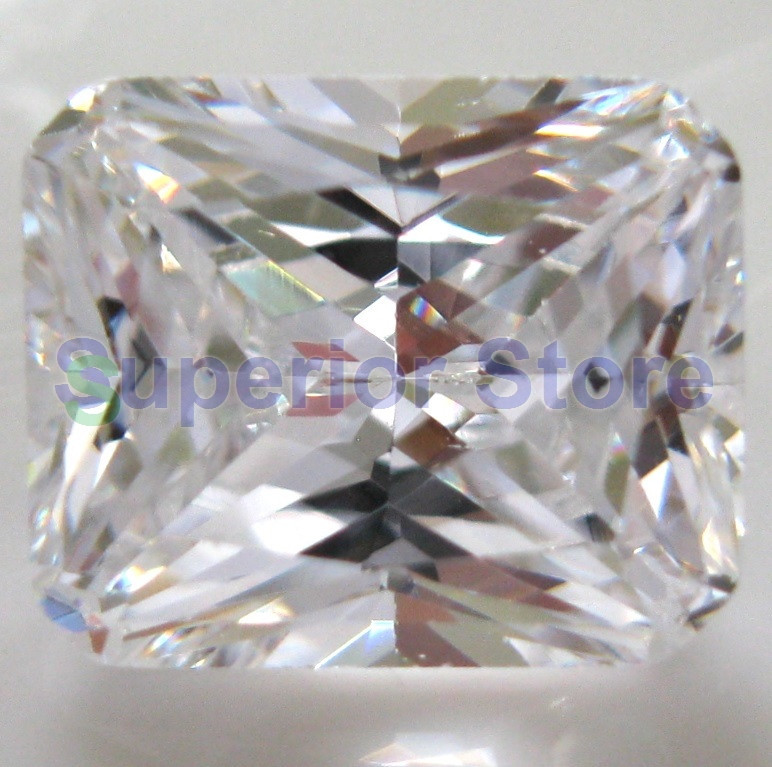 5.00 x 7.00 mm 1 ct OCTAGON Cut Sim Diamond, Lab Diamond WITH LIFETIME WARRANTY