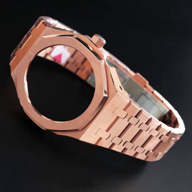 Stainless Steel CasiOak 5th AP Mod Kit Bezel Case Band For G-SHOCK GA2100/GA2110