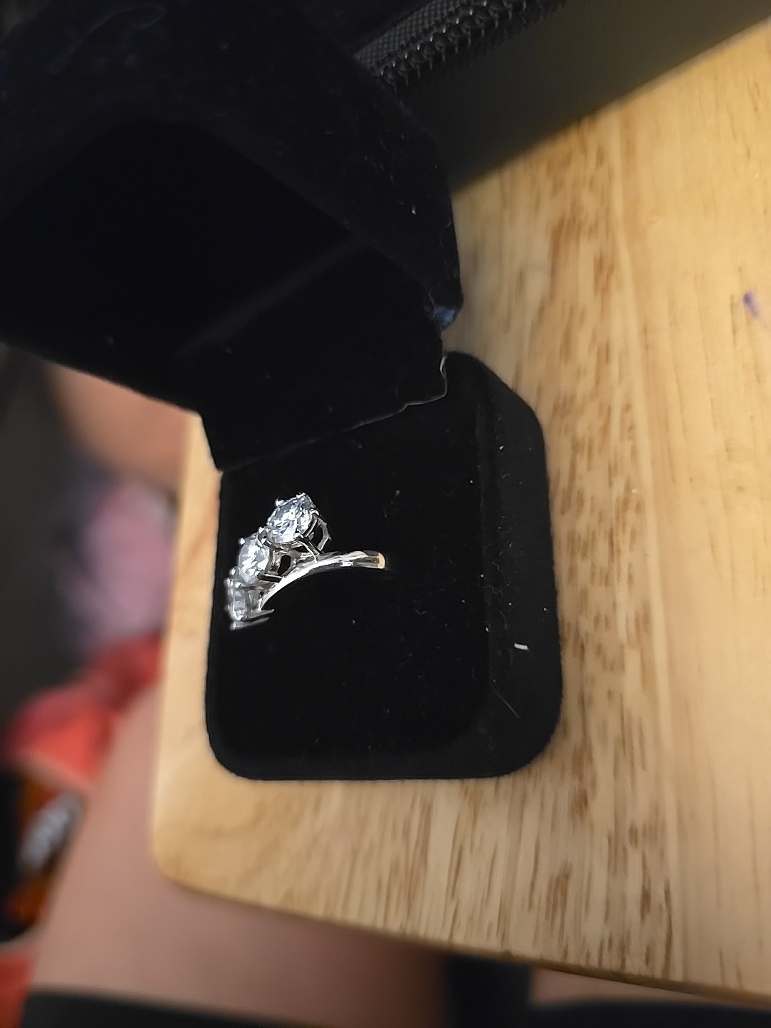 3.17 Ct VVS1 Ice White Real Moissanite 925 Sterling Silver Ring 7