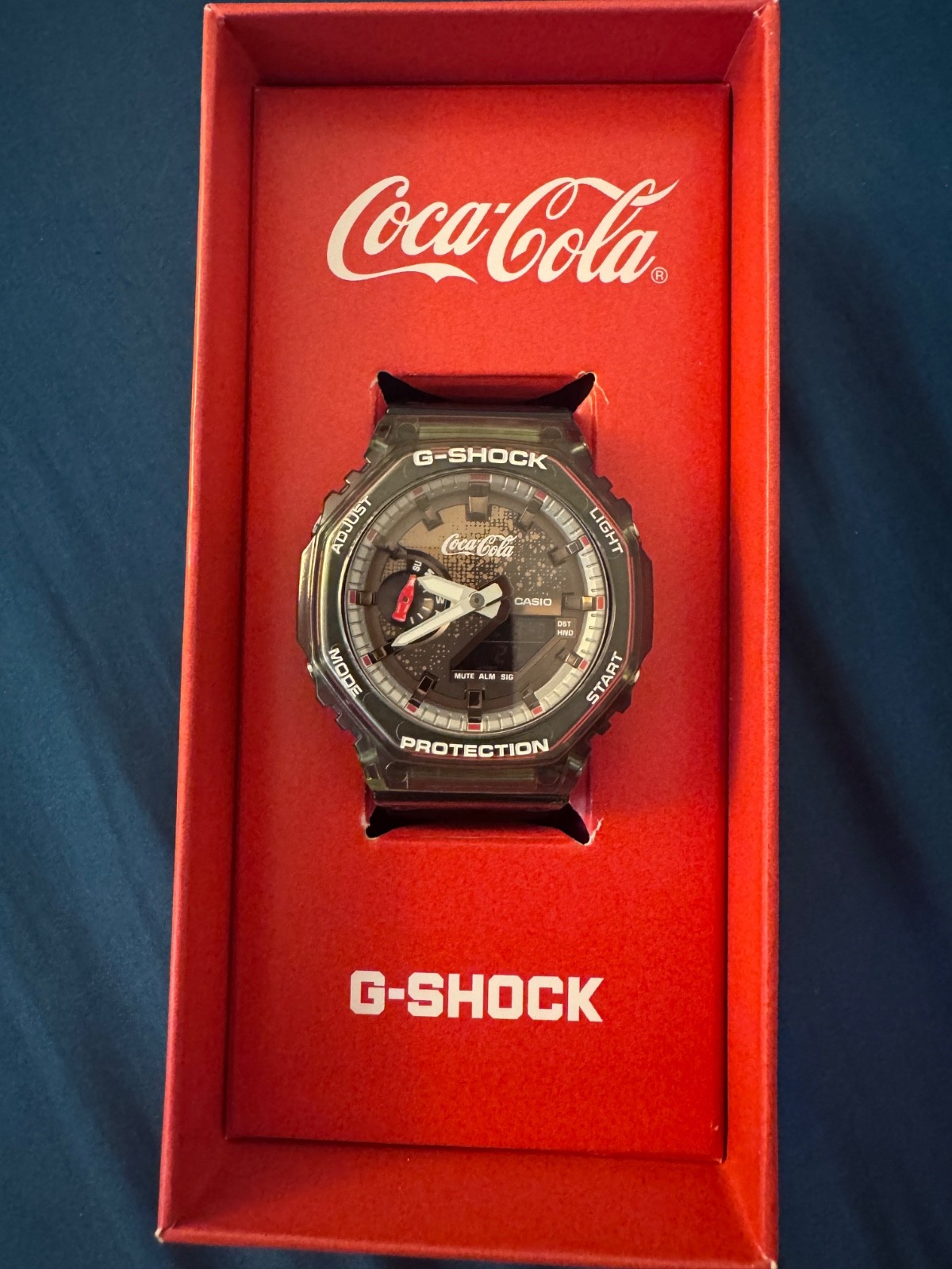 Casio G-Shock x Coca Cola Collaboration GA2100CC-3A Limited Edition Brand New