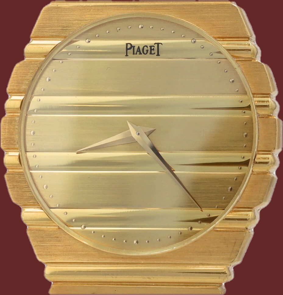 Piaget Polo 18k Gold Men’s Watch – 7661 C701 Original Case and TGS Certification