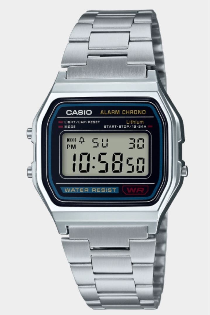 CASIO A158WA-1JH, genuine domestic product, brand new, unused, cheap Casio.