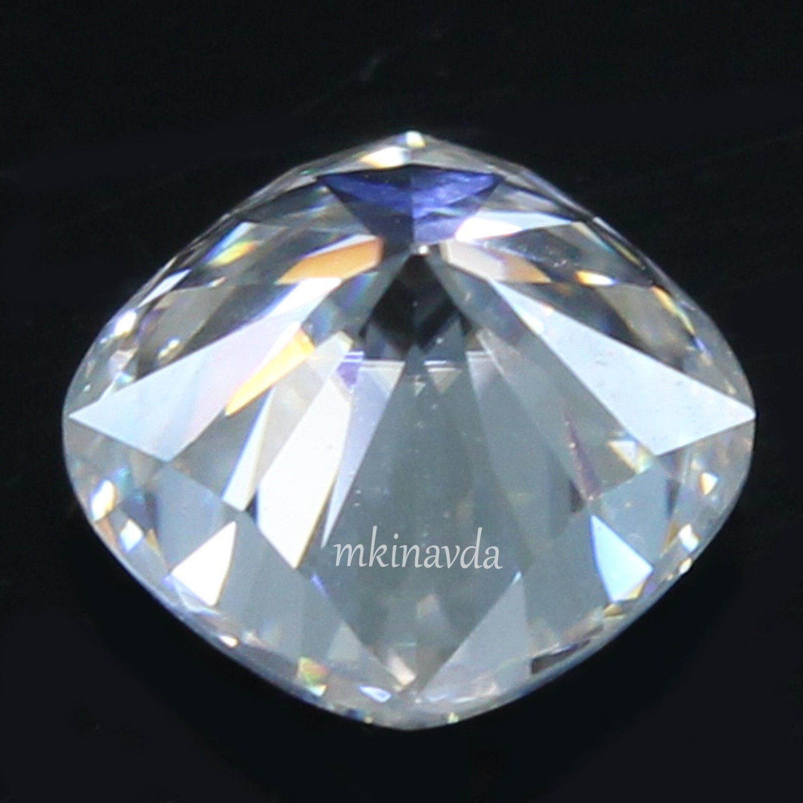 Natural Certified D Color VVS1 Brilliant Cut 5×5 MM Cushion White Loose Diamond