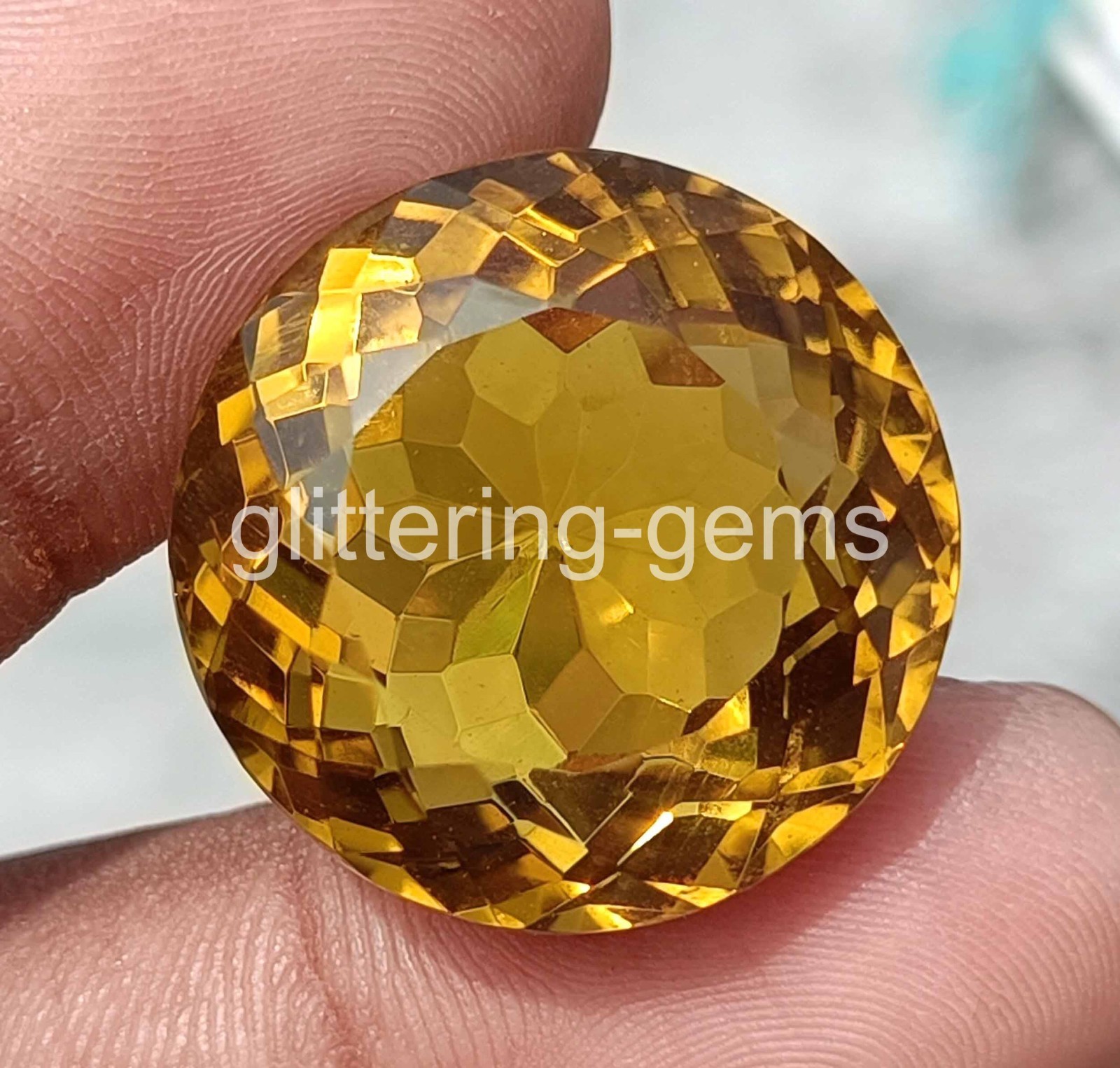 Awesome Quality 200 Ct Natural Yellow Sapphire Round Shape IGL Gemstone 6MHZ